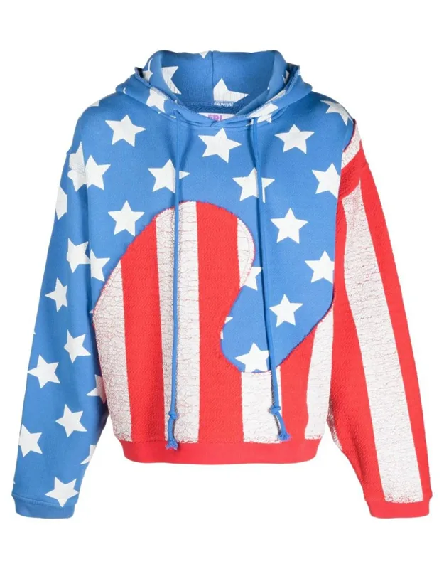 Stars And Stripes Swirl Hoodie