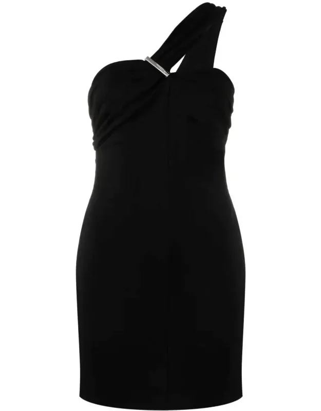 One-shoulder Minidress