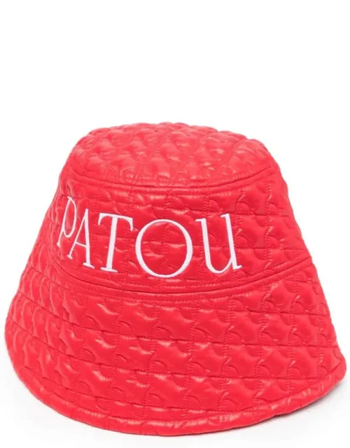 Embroidered-logo Bucket Hat