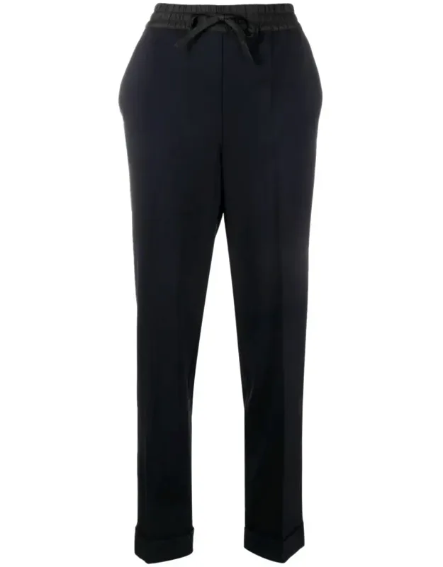 Mid-rise Straight-leg Trousers