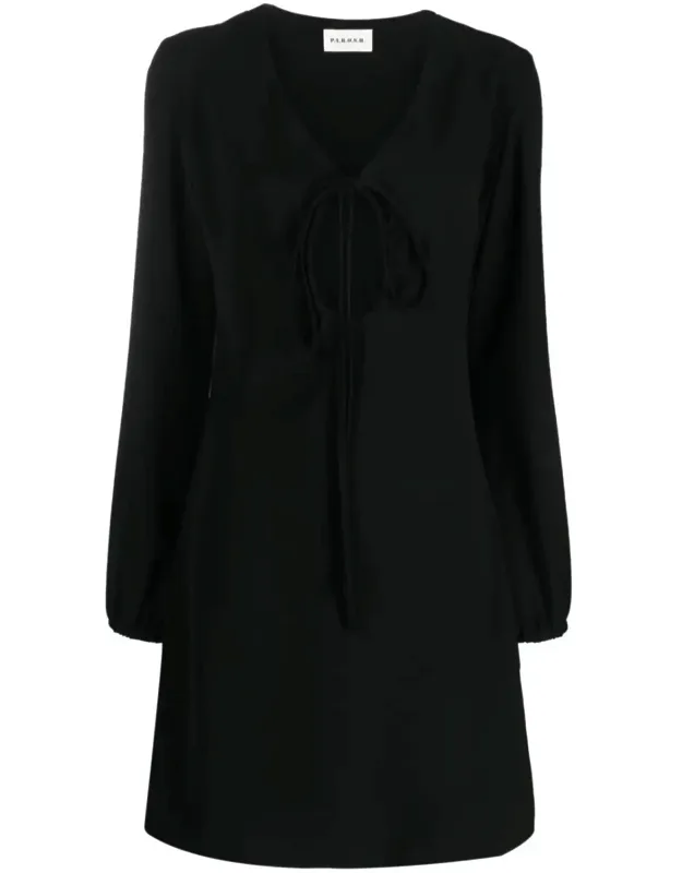 V-neck Keyhole Dress