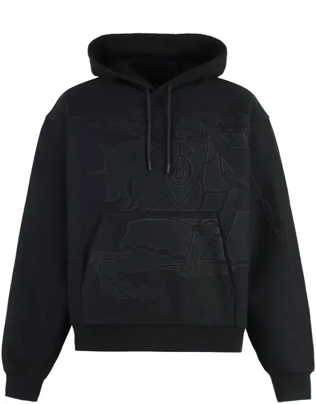Hoodie With Lower Edge