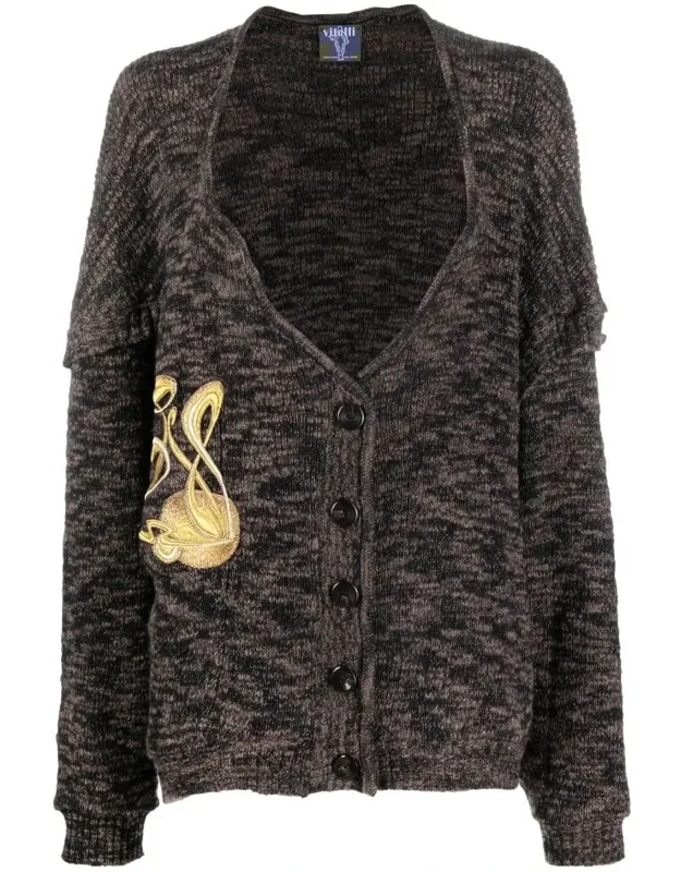 Liberty Cardigan With Embroidery