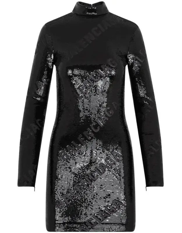Dress Turtleneck Long Sleeves