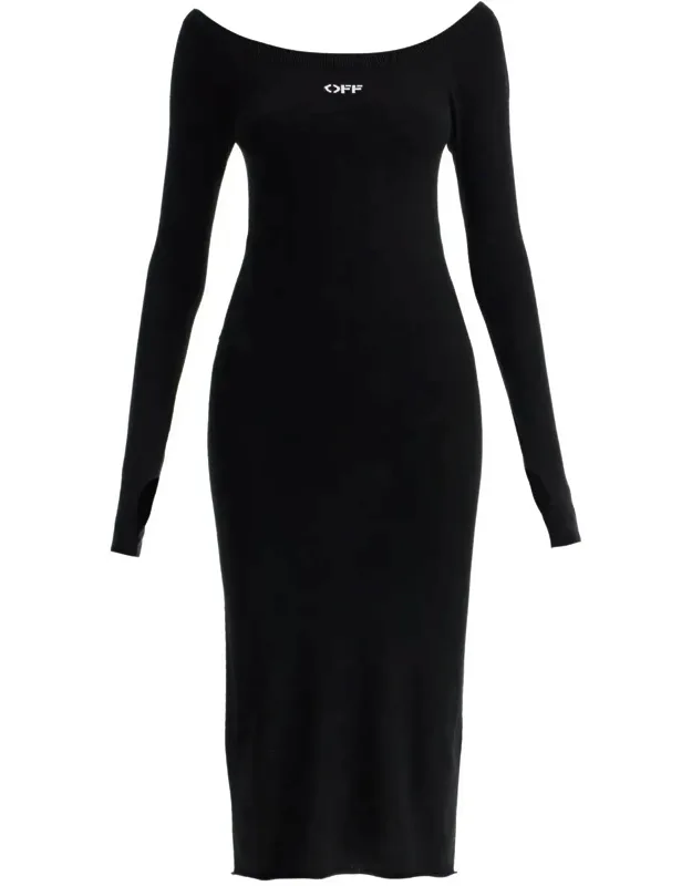 Lightweight Knit Midi Dress