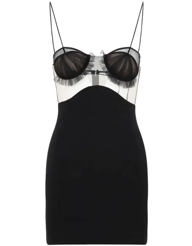 Dress With Thin Straps And Zip Fastening