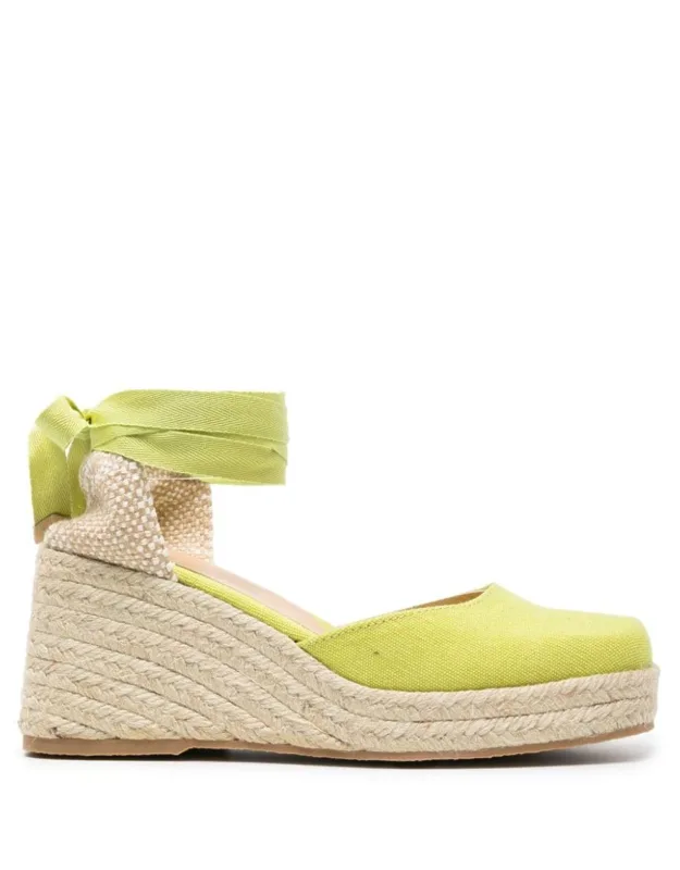 Raffia Wedge Espadrilles