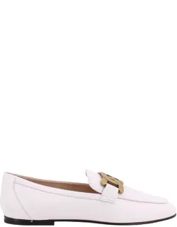 Tod's Flat Shoe With Antique Gold-tone Chain