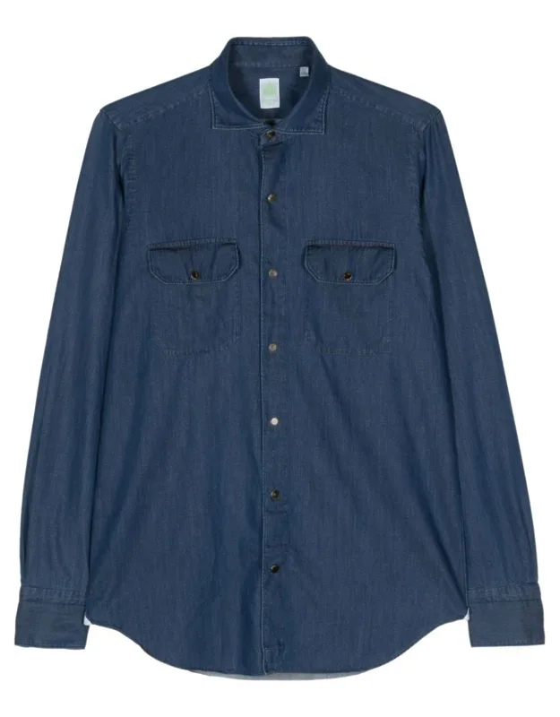 Slim Fit Denim Shirt