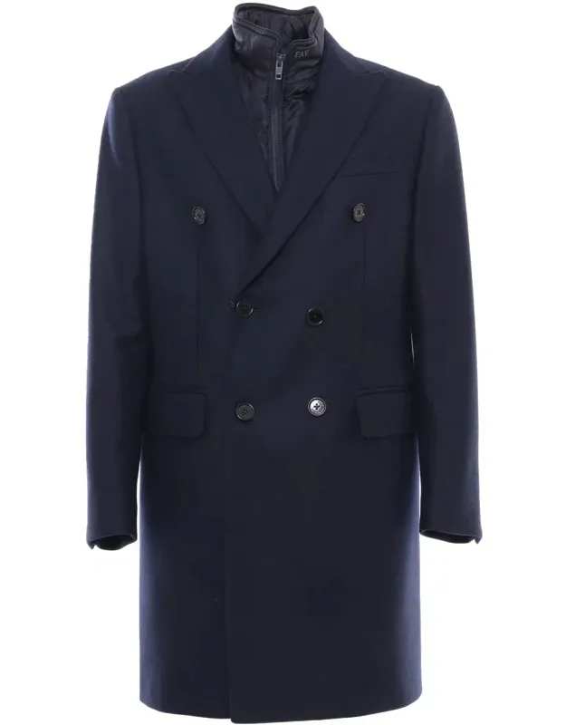 Fay Coat With Waistcoat