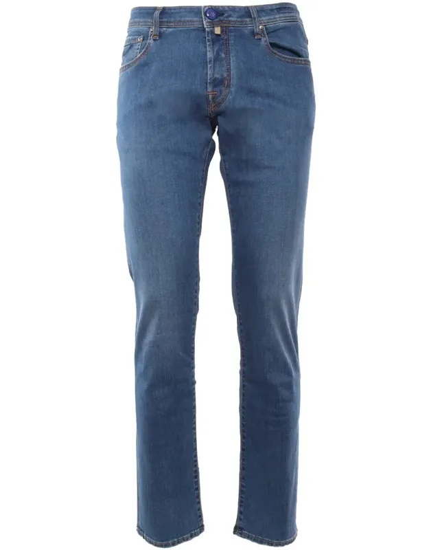 5 Pockets Denim Pants