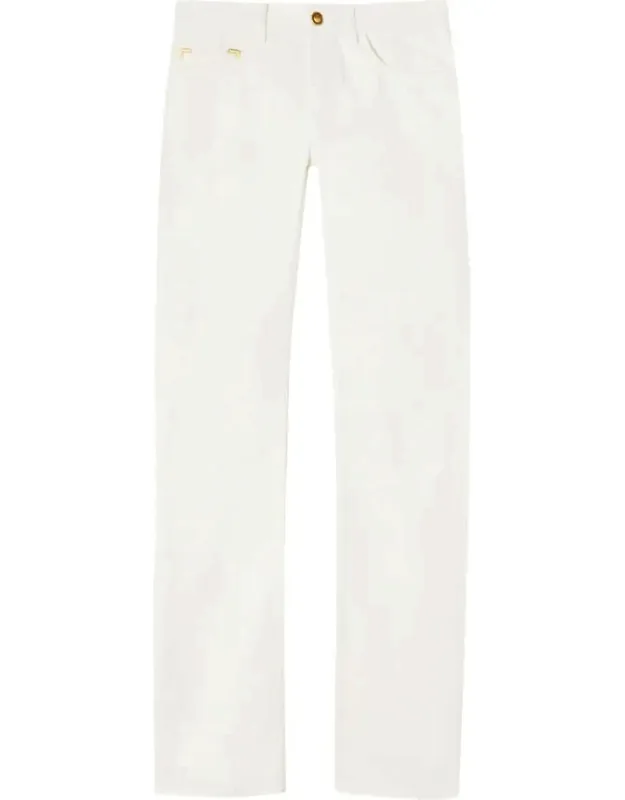 Monogram Straight-leg Jeans