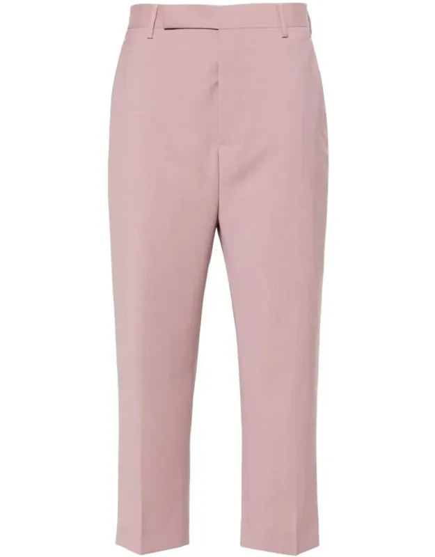 Pressed-creased Wool Trousers