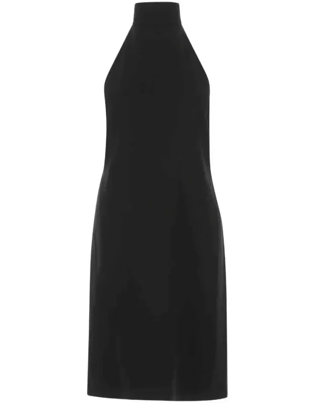 Dress With Crepe Top