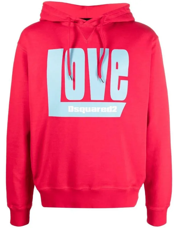 'love' Logo-print Hoodie