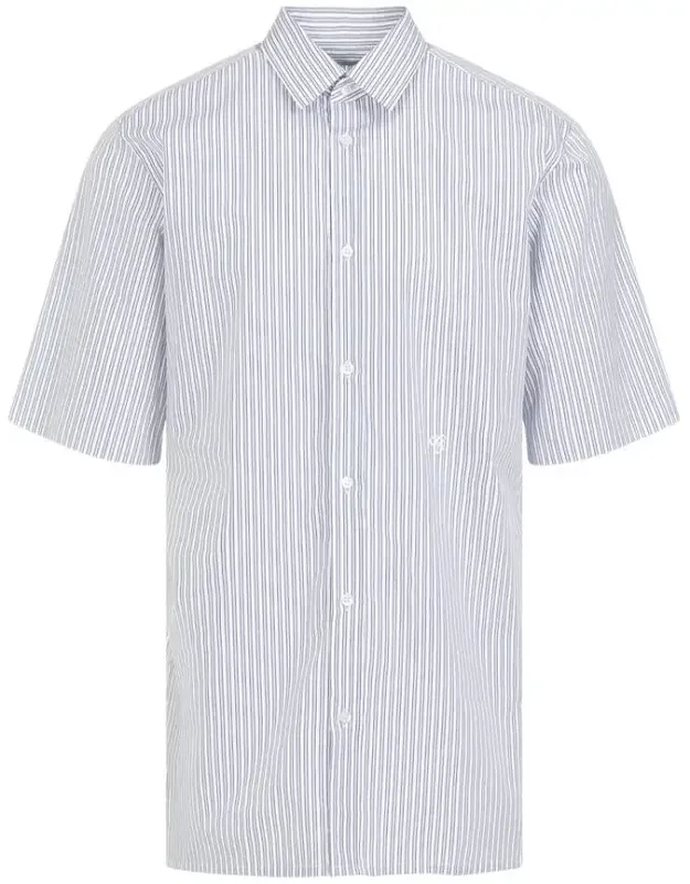 Maison Margiela Ss Cotton Shirt With Stripes