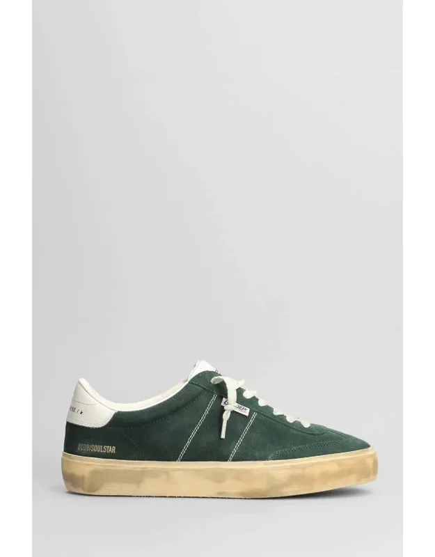 Soul Star Sneakers With Stitching Detail And Rubber Outsole