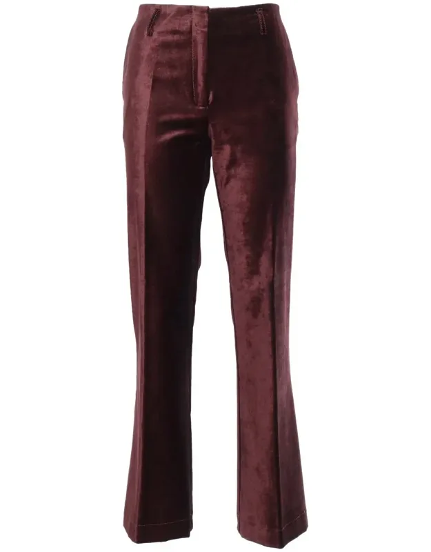 Pants Stretch Velvet