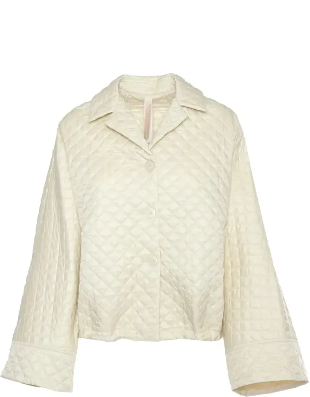 Duno Jacket With Bell Sleeves And Classic Buttoning