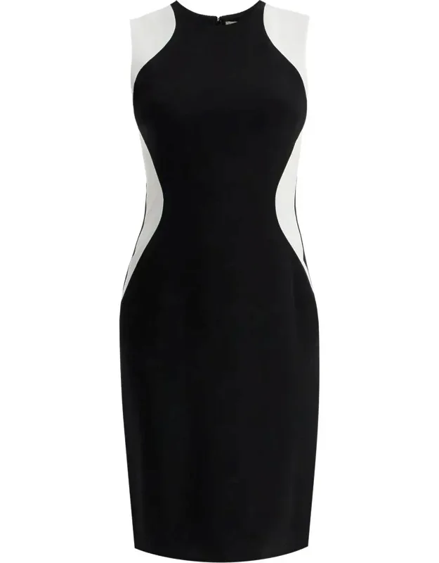 Miracle Mini Dress With Sustainable Stretch Viscose And Contrasting Side Panels