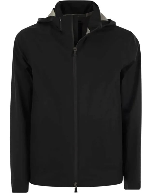 Herno Laminar Waterproof Hooded Jacket