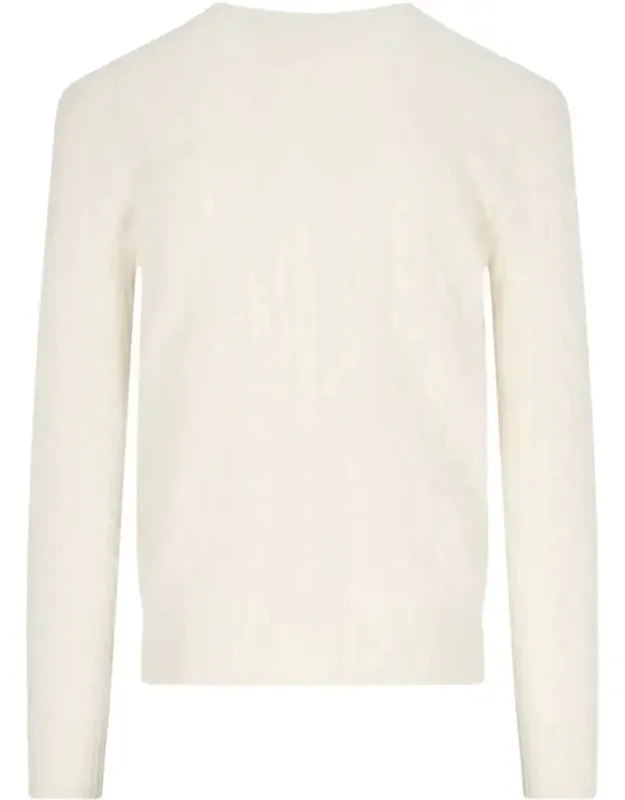 Wool And Cashmere Cable-knit Sweater