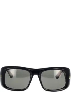 Eyewear Sunglasses Rectangle Acetate 56 Mm Lens Width