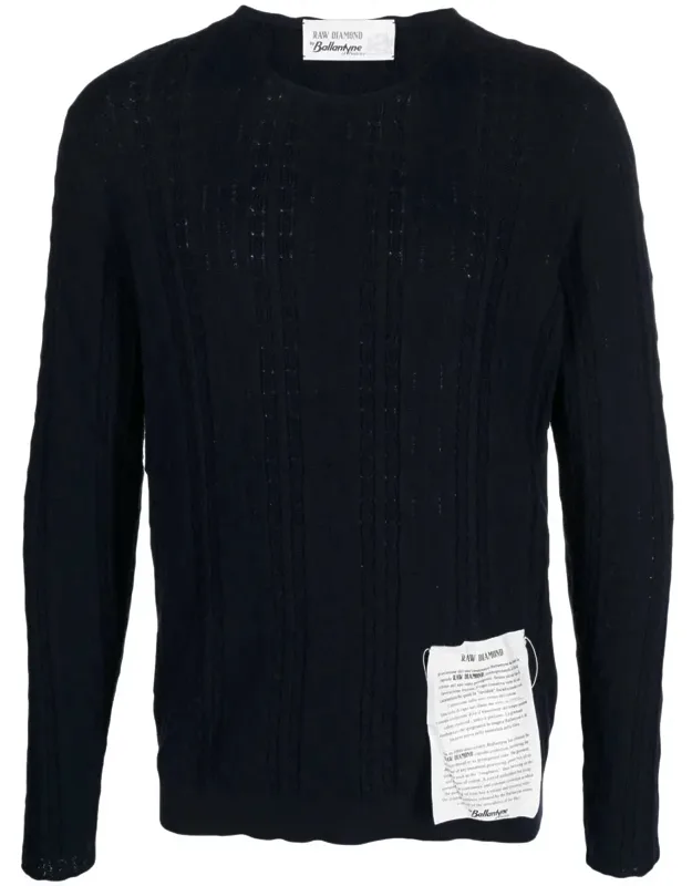 R Neck Pullover