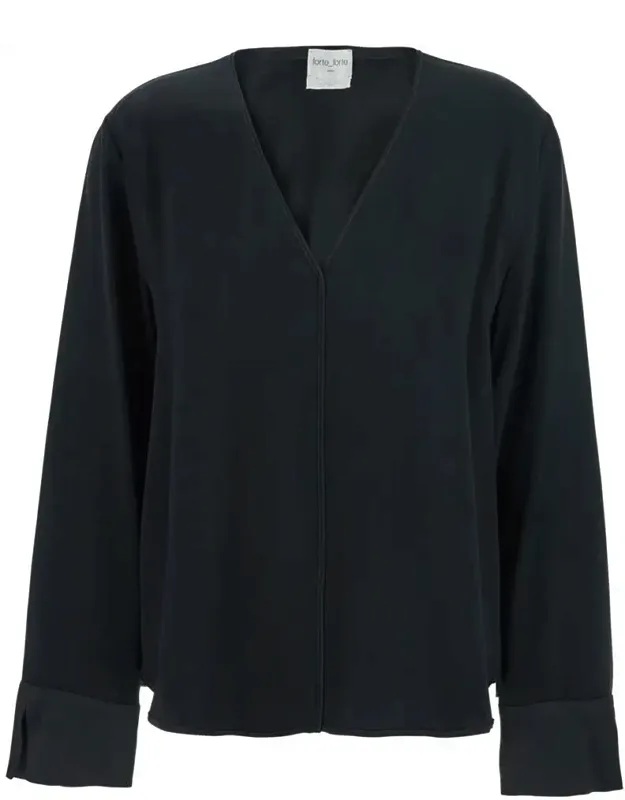 V-neck Sweater In Acetate Blend