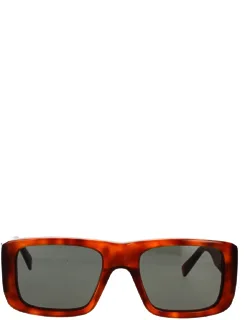 _retrosuperfuture Sunglasses Havana Gray Square Acetate_