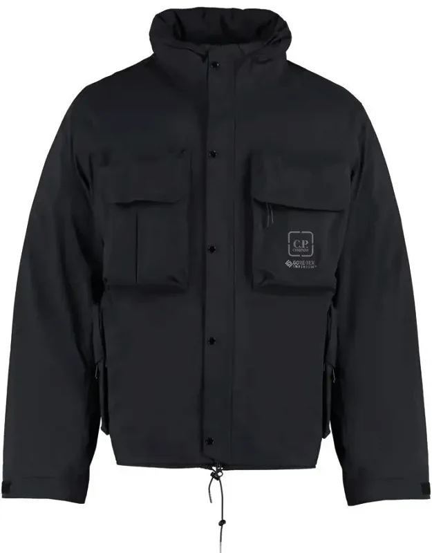 Technical Fabric Jacket With Internal Removable Down Jacket
