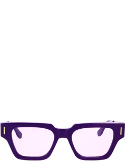 Retrosuperfuture Sunglasses Square Acetate 52mm Lens