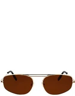 Mcq Sunglasses Geometric Metal 57mm Lens