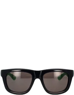 Bottega Veneta Rectangle Injected Sunglasses 53 Mm Lens Width, 19 Mm Bridge Length, 135 Mm Rod Length