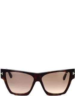 Sunglasses Geometric Acetate 59 Mm Lens Width
