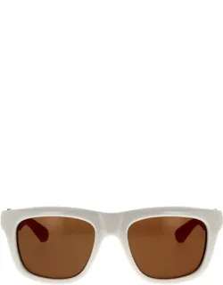 Bottega Veneta Rectangle Injected Sunglasses