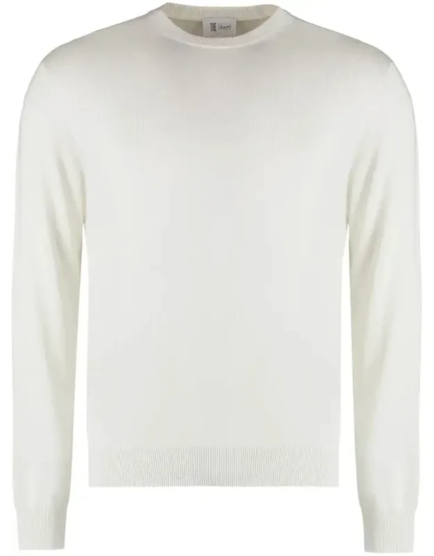 Knit Silk And Cotton Blend Sweater