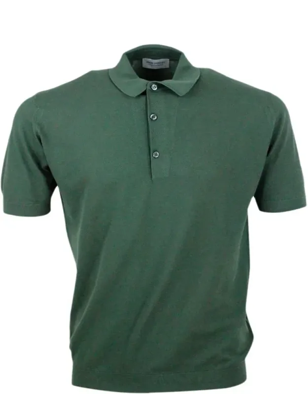T-shirt And Polo In Extrafine Piqué Cotton