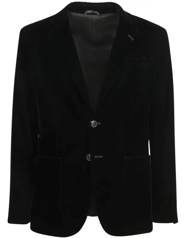 Giorgio Armani Blazer Classic Lapels, Two-button Closure