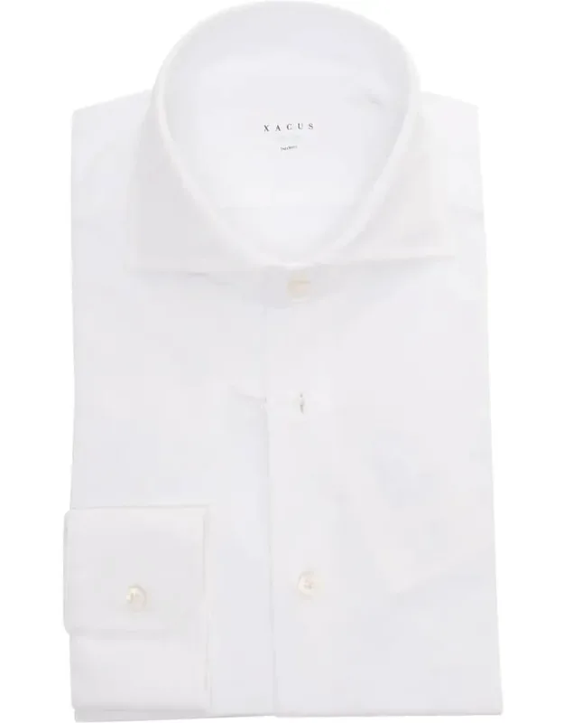 Xacus Shirt With Classic Collar And Front Buttoning