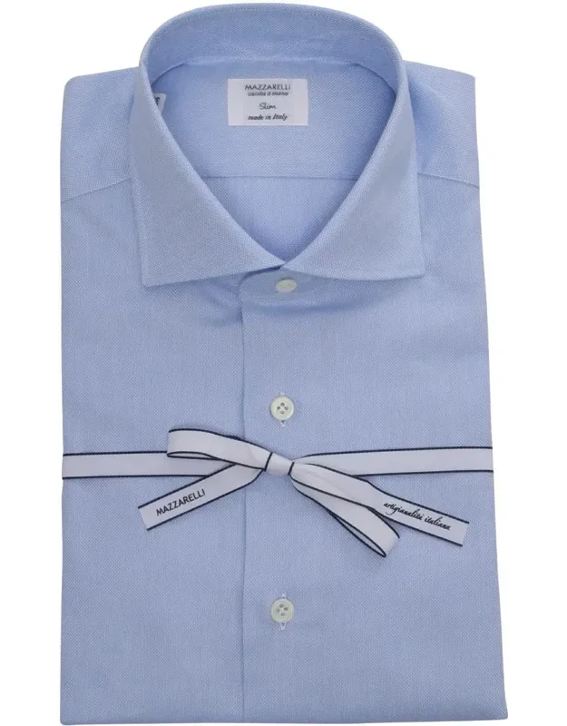 Shirt With Classic Collar And Front Buttoning
