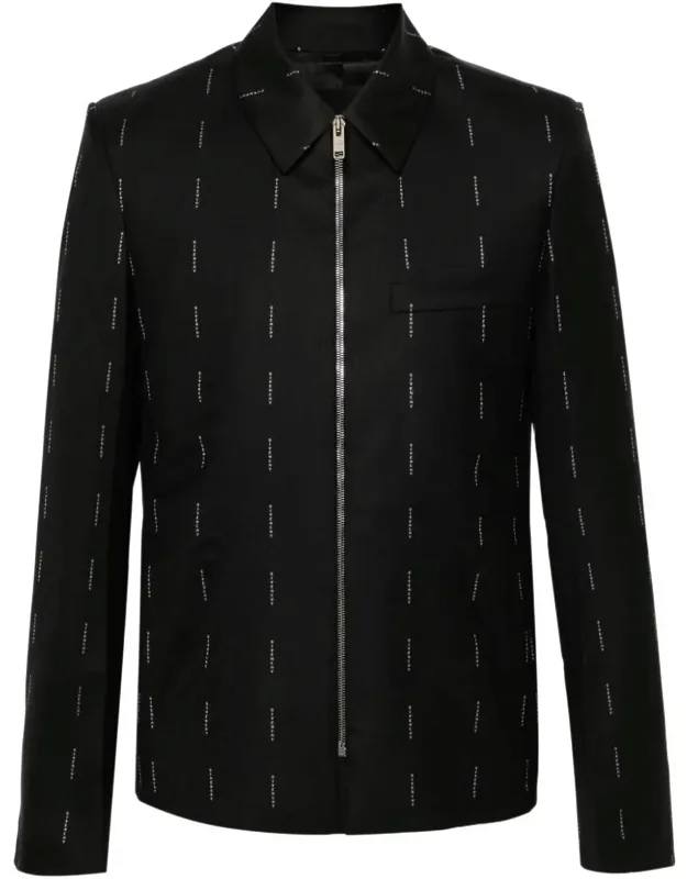 Wool Zipped Jacket