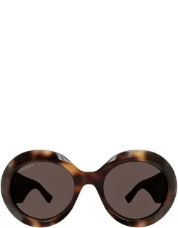 Eyewear Sunglasses Round Metal 54 Mm Lens