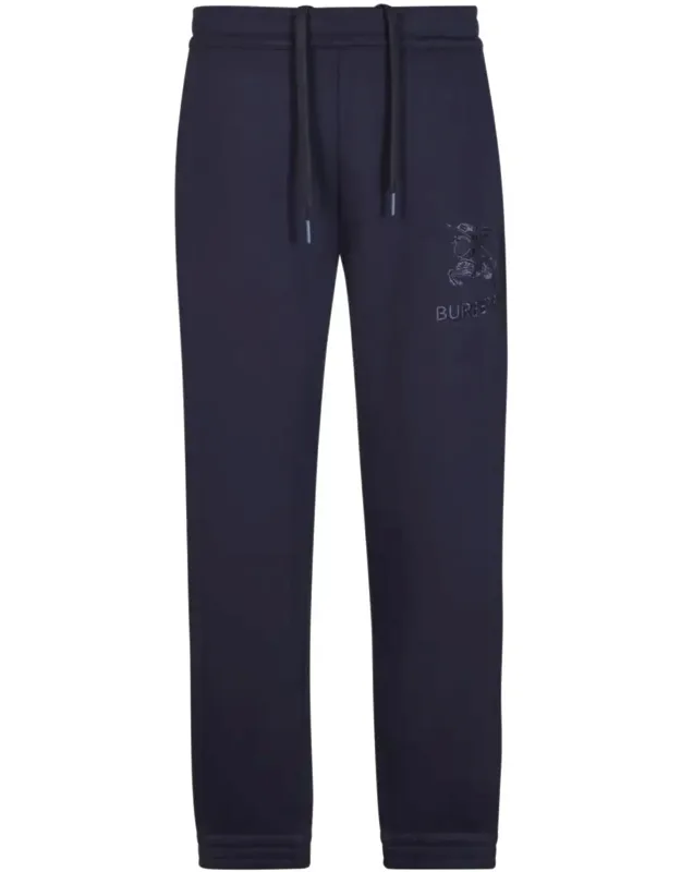 Trousers With Embroidered Logo