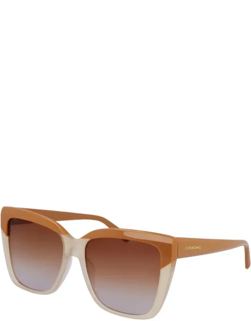 Salvatore Ferragamo Sunglasses 58 Mm Lens Width, 16 Mm Bridge Length