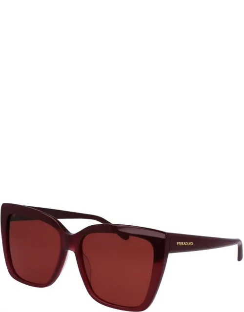 Salvatore Ferragamo Sunglasses Square Acetate