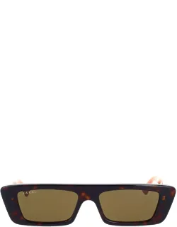Eyewear Sunglasses Rectangle Acetate