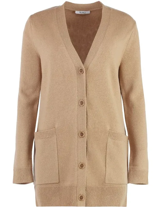 Villar Cardigan With Sequin Embroidery And Pockets