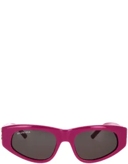 Balenciaga Sunglasses Oval Acetate 53mm Lens