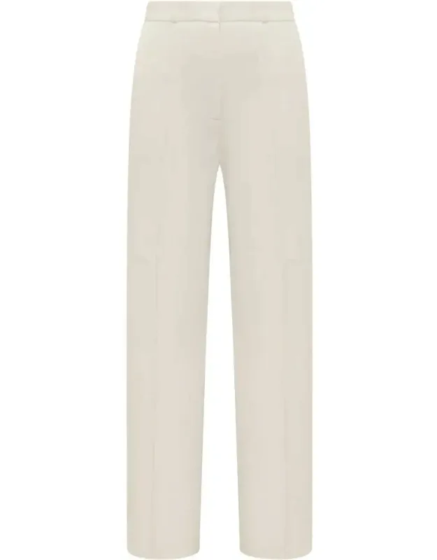 Silk And Virgin Wool Pants